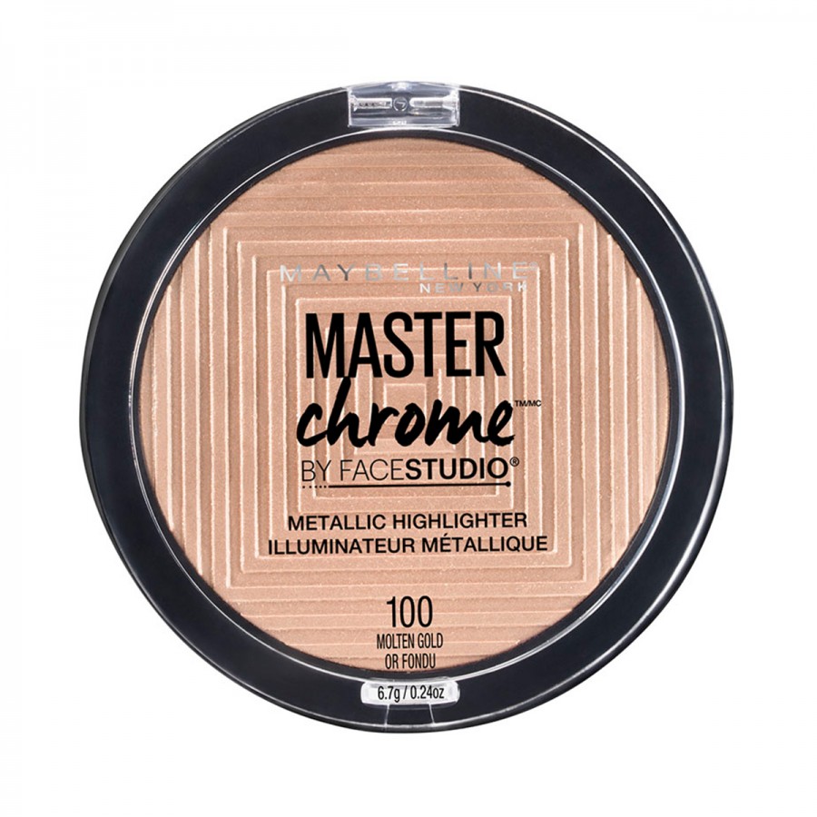 Review kem lót maybelline Master Chrome Highlighter Molten Rose Gold